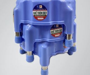 Ghế tròn chân inox 503