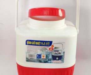 Bình giữ nhiệt có vòi 6,5 lít vuông DT0462