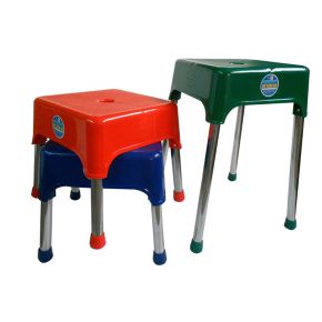 Ghế nhựa chân inox vuông 509