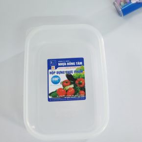 Hộp thực phẩm chữ nhật