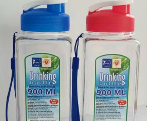 Bình đựng nước vuông 900ml