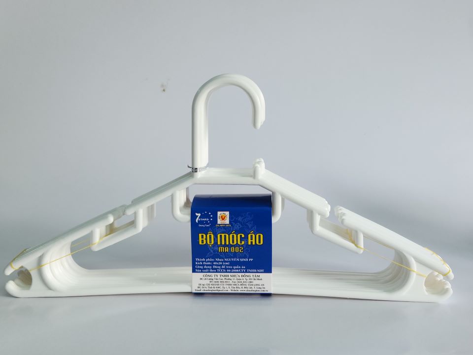 Móc áo nhựa MA002
