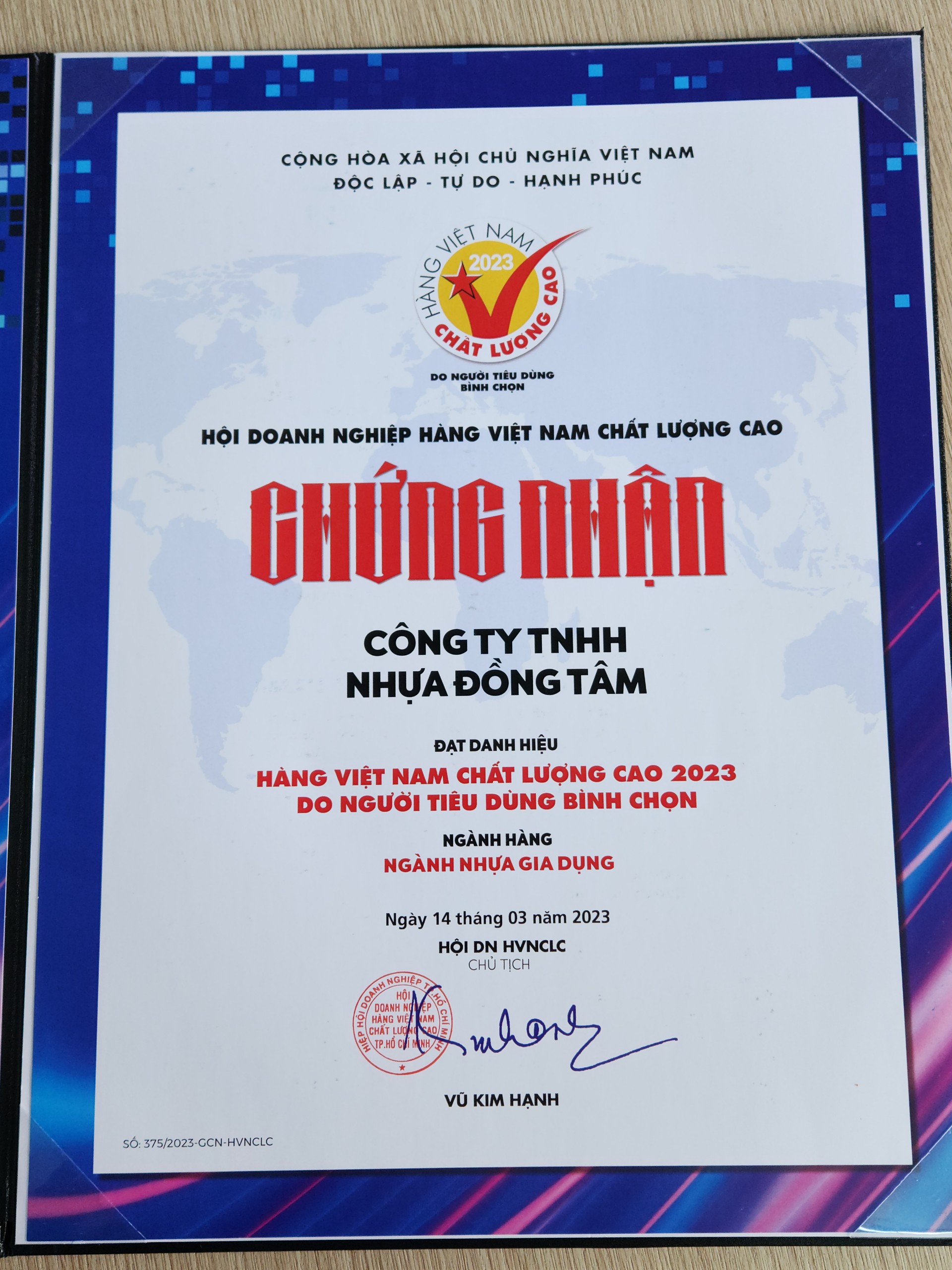 Giấy chứng nhận